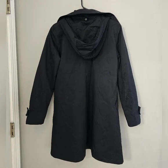 Michael Kors Black Trench Coat - Picture 6 of 6